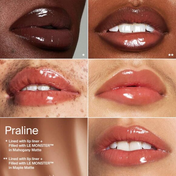 NIB ✅ Haus Labs #PRALINE  PhD Hybrid Lip Glaze Plumping Gloss ✨ NIB - Picture 2 of 9
